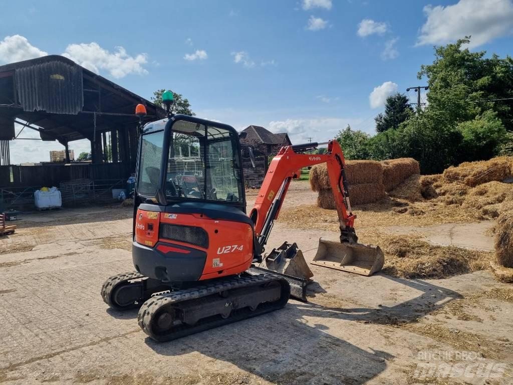 Kubota U 27-4 Minigravere <7t