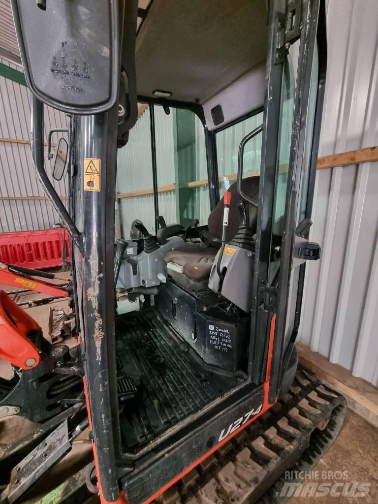 Kubota U 27-4 Minigravere <7t