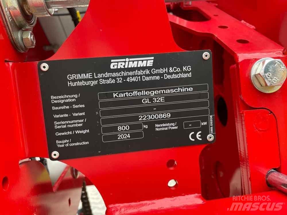 Grimme GL 32 E Potetsettere