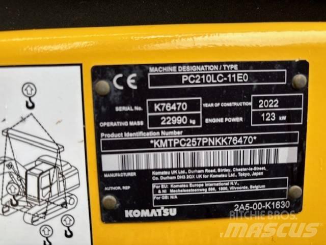 Komatsu PC 210 LC-11 Beltegraver