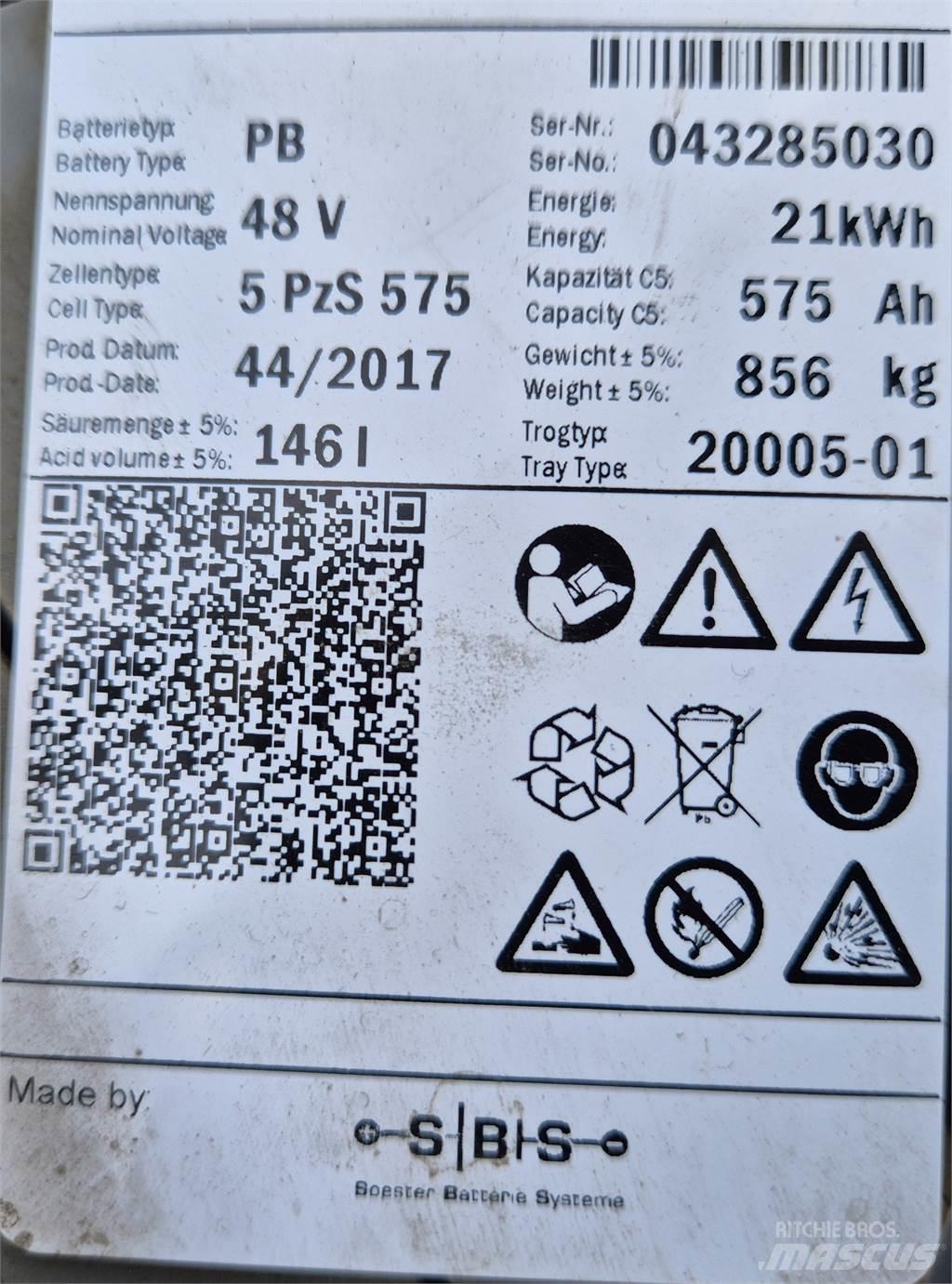 Linde E16P-02 Elektriske trucker