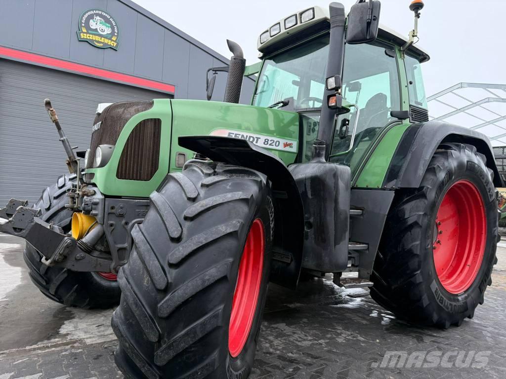 Fendt 820 Vario TMS Traktorer