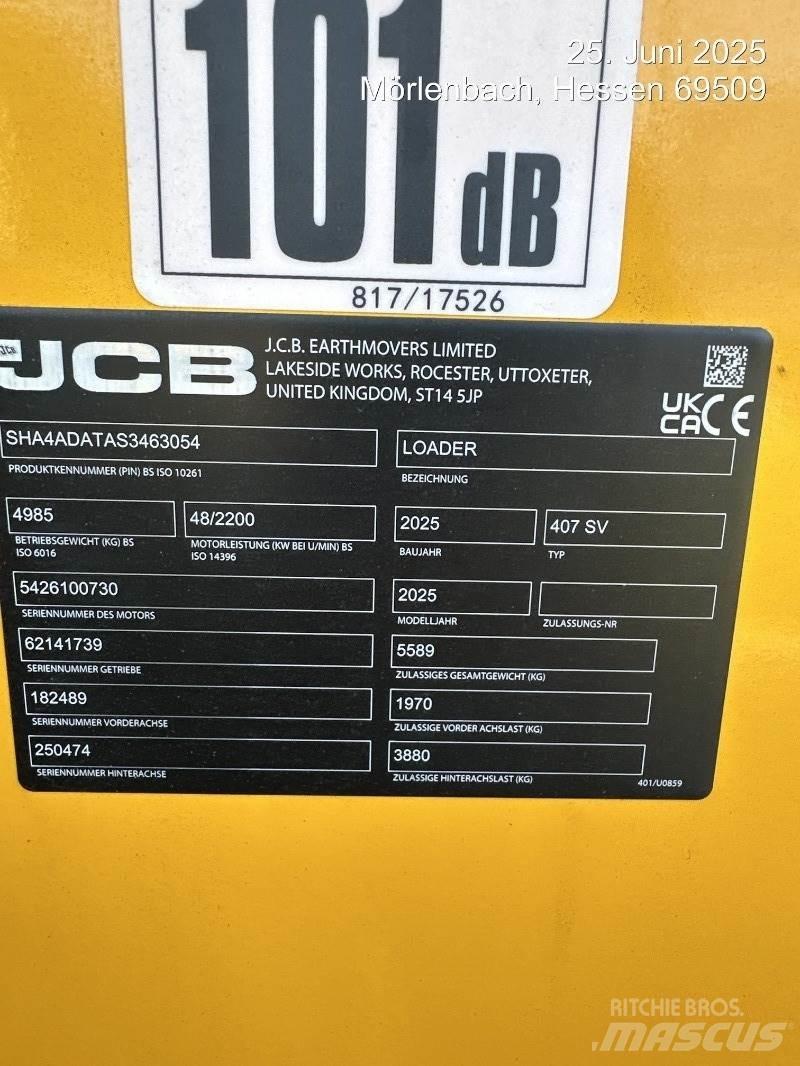 JCB 407 Hjullastere