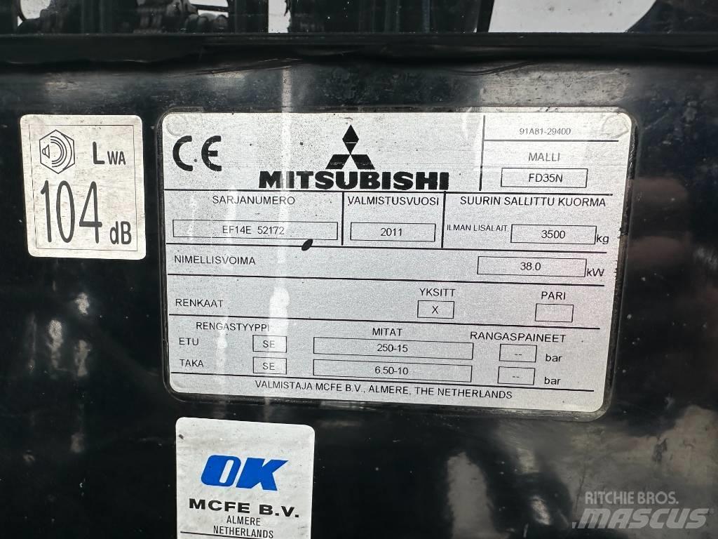 Mitsubishi FD 35 N Diesel Trucker