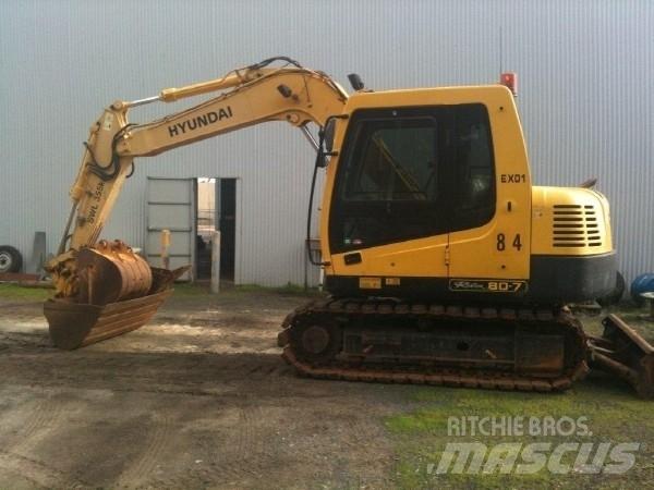 Hyundai R80-7 Midigravere 7 - 12t