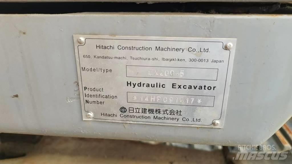 Hitachi EX 200-5 Beltegraver