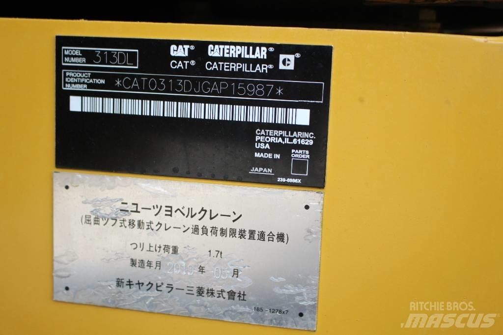CAT 313 D Beltegraver
