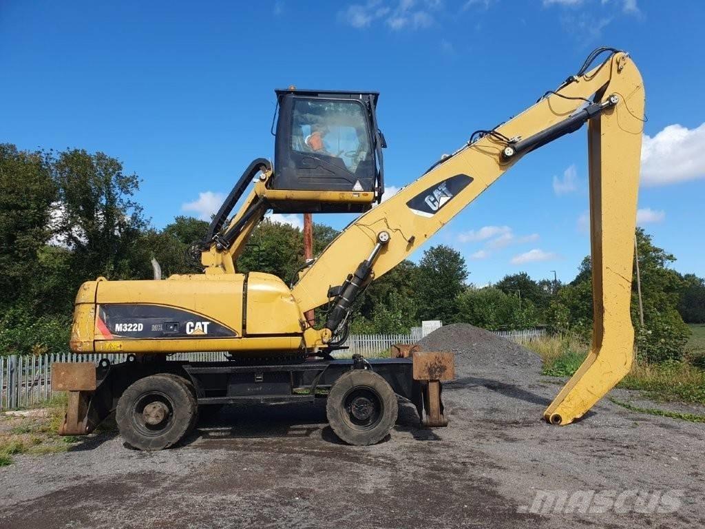 CAT M 322 D MH Gravemaskiner for avfallshåndtering
