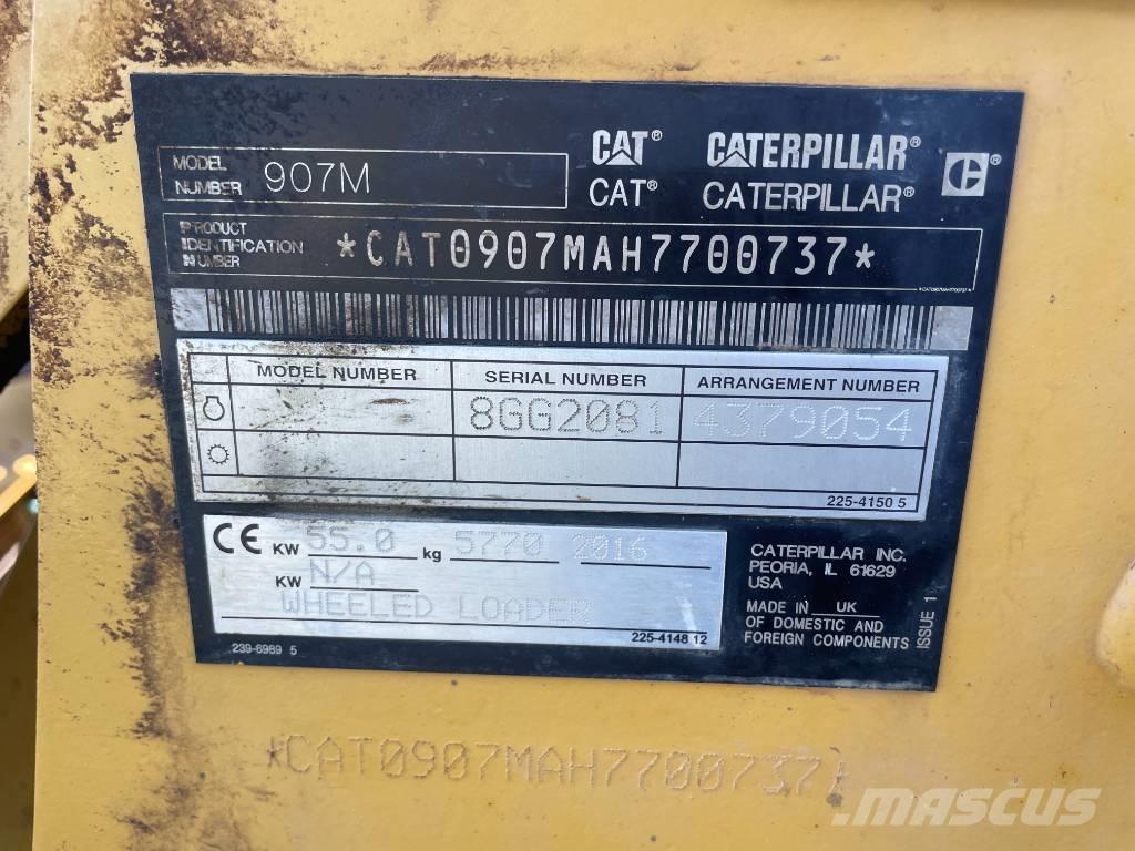 CAT 907 M Hjullastere