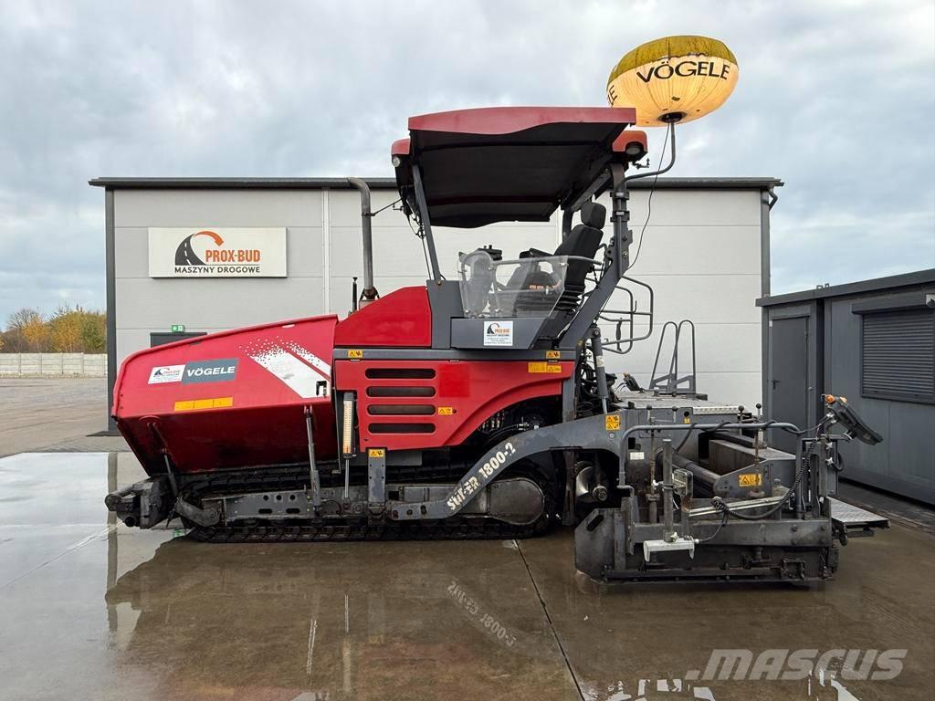 Vögele super 1800-2 Asfaltutleggere