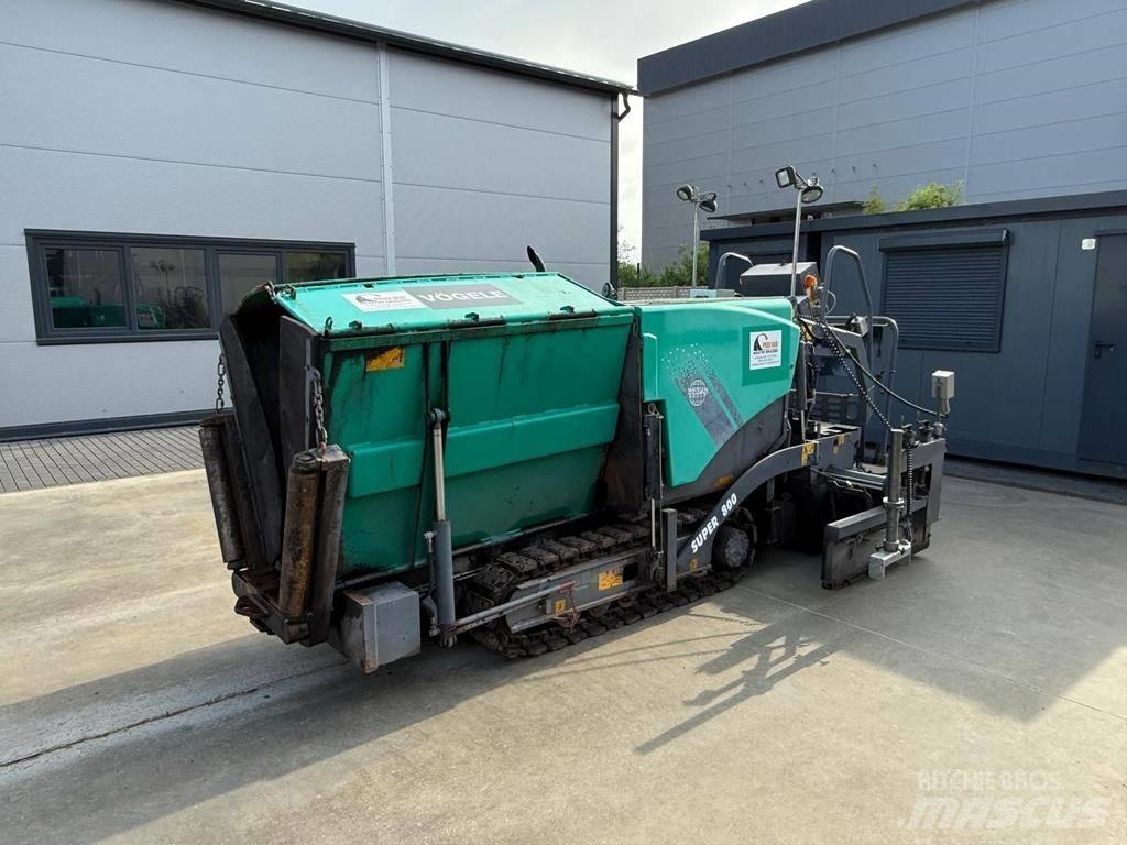 Vögele Super 800 Asfaltutleggere