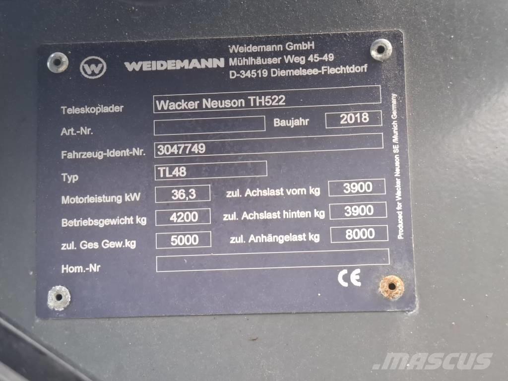 Wacker Neuson TH 522 Teleskoplastere