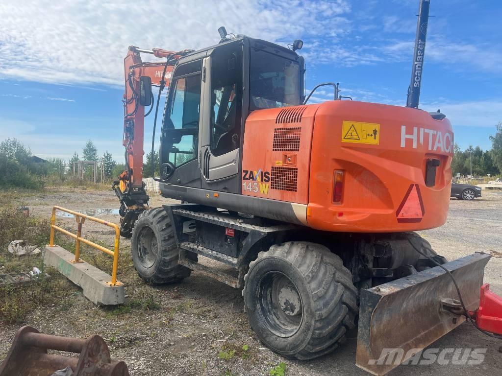 Hitachi ZX 145 W-3 Hjulgravere