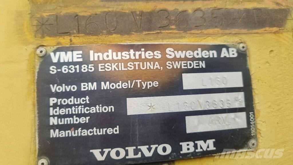 Volvo L 160 Hjullastere