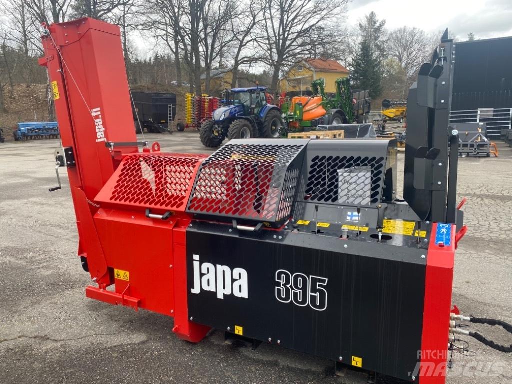 Japa 395 Vedkløvere, kappemaskiner og flismaskiner