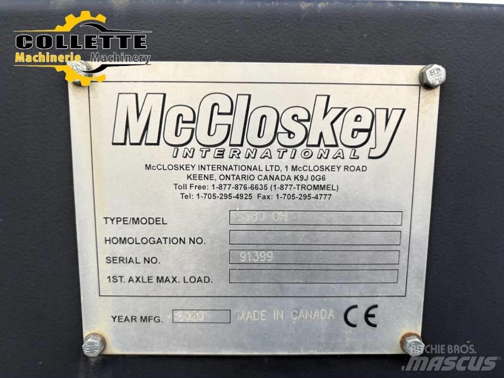 McCloskey ST80 Transportbånd