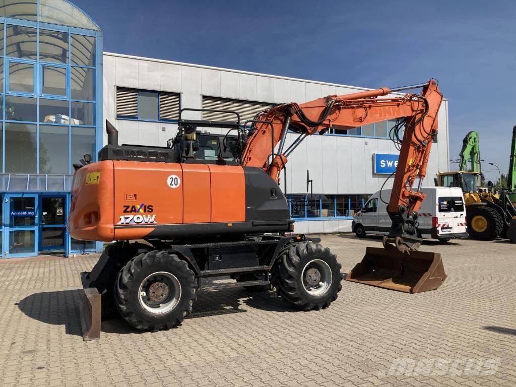 Hitachi ZX 170 W-6 Hjulgravere