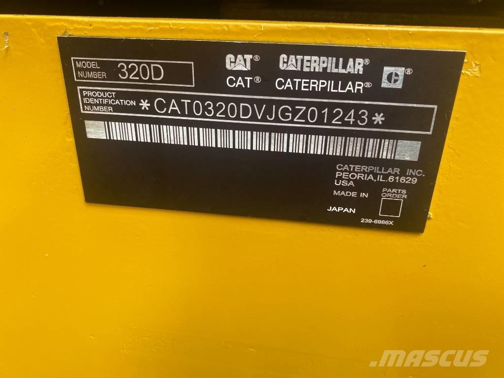 CAT 320 D Beltegraver