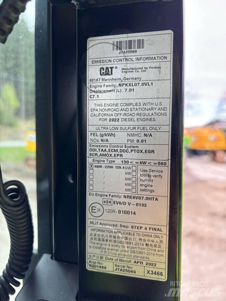CAT 323 SLR Gravemaskiner med lang bom