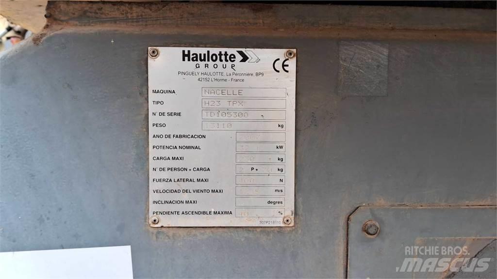 Haulotte H23TPX Teleskop bomlifter