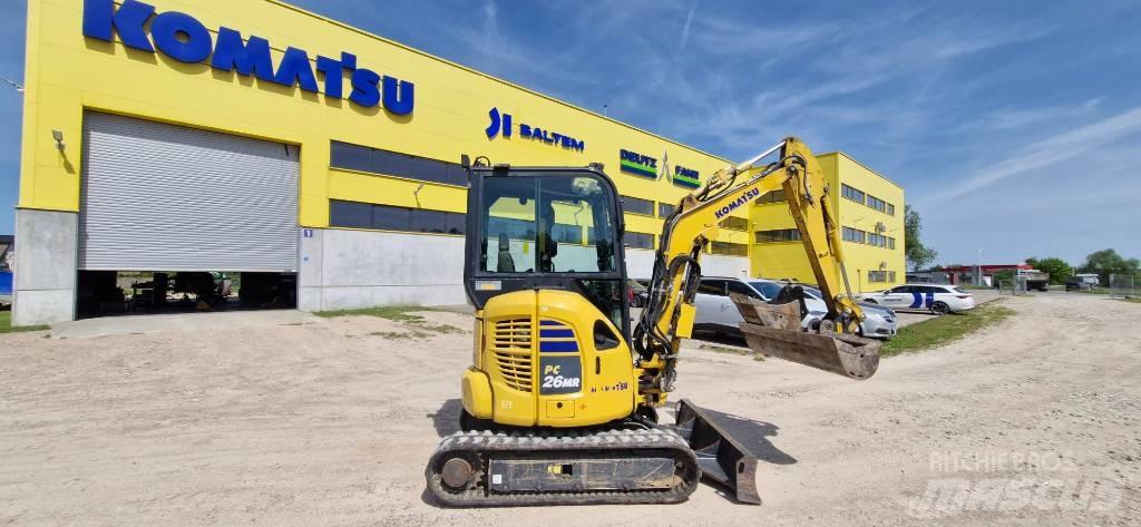 Komatsu PC 26 MR Minigravere <7t
