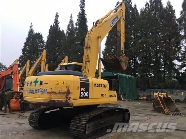 Komatsu pc200-7 Beltegraver