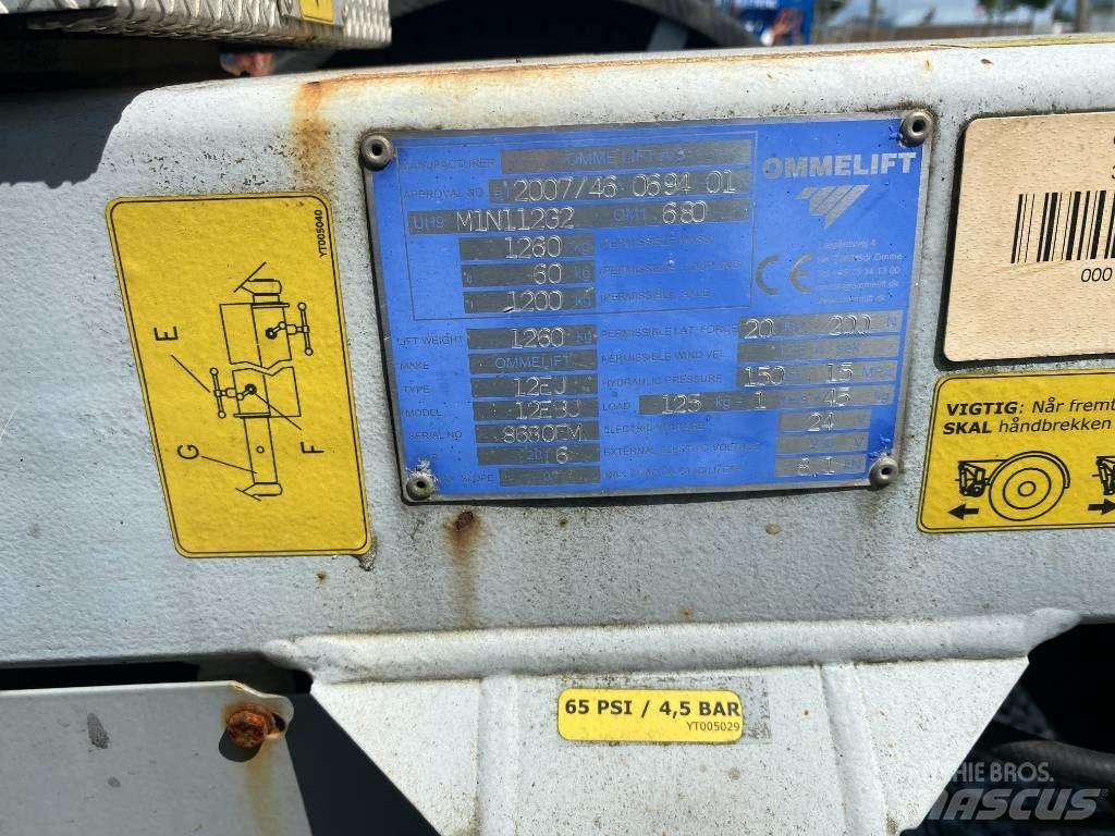 Omme Mini 12 EBJ Tilhengerlifter