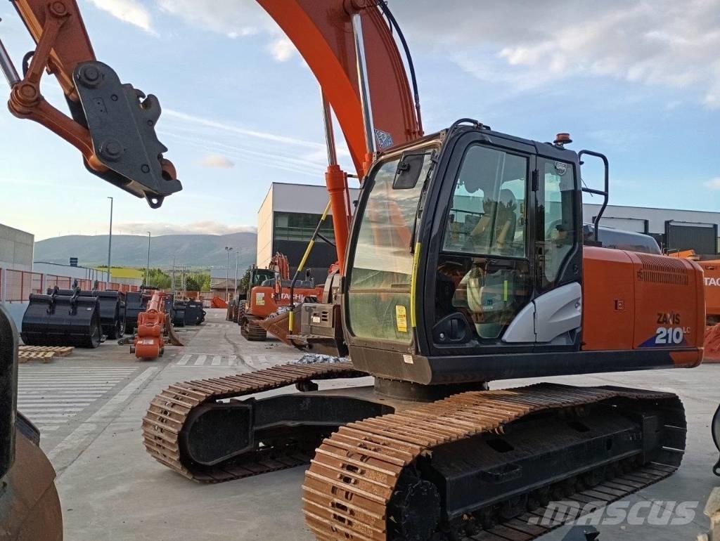 Hitachi ZX 210 LC-6 Beltegraver