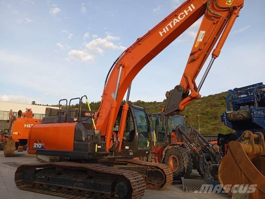 Hitachi ZX 210 LC-6 Beltegraver