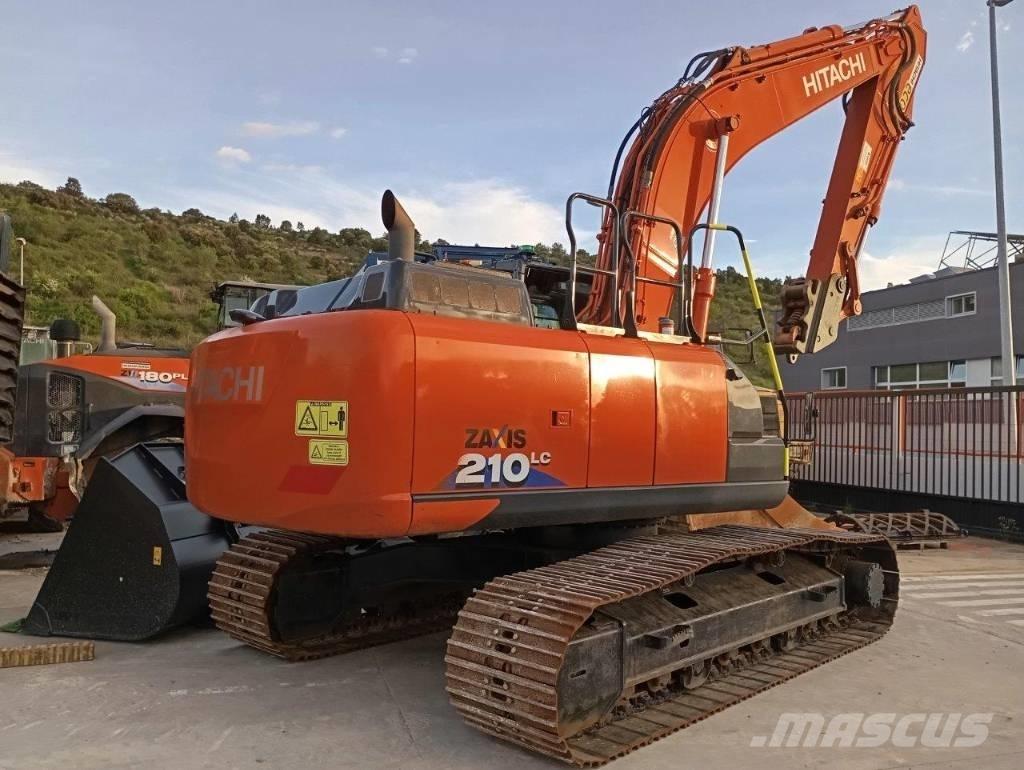 Hitachi ZX 210 LC-6 Beltegraver