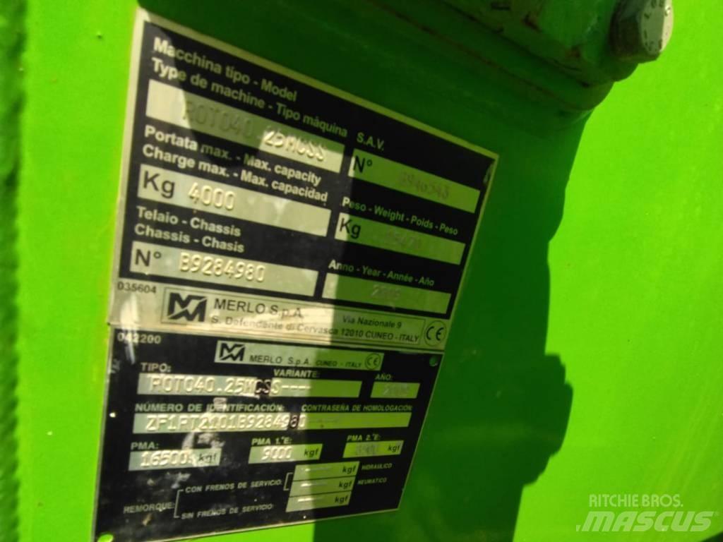 Merlo 40.25 Teleskoplastere