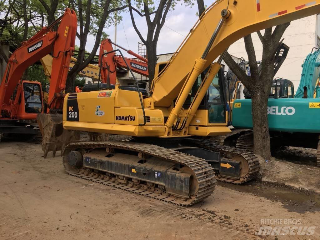 Komatsu pc200-8 Beltegraver
