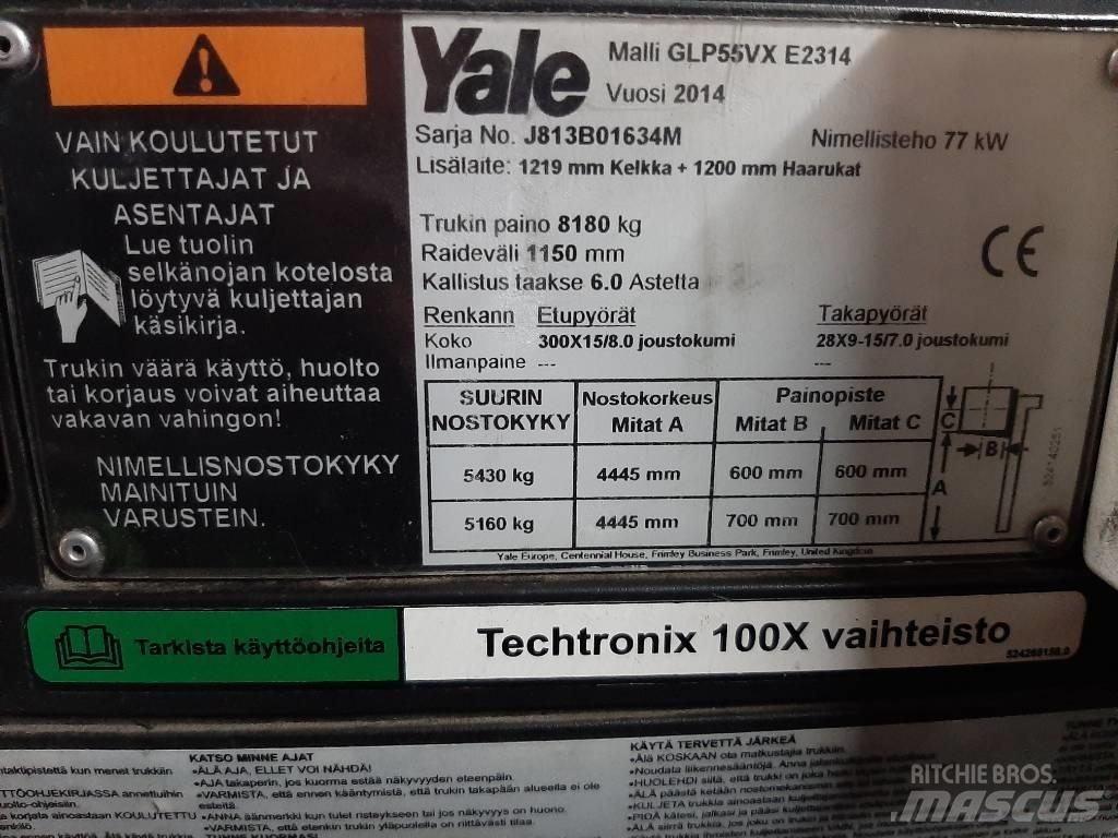 Yale GLP55VX Propan trucker