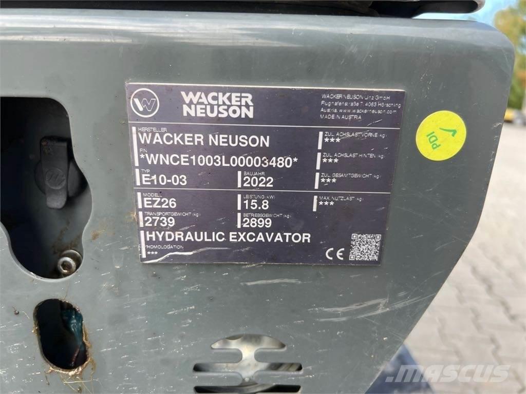 Wacker Neuson EZ26 Beltegraver