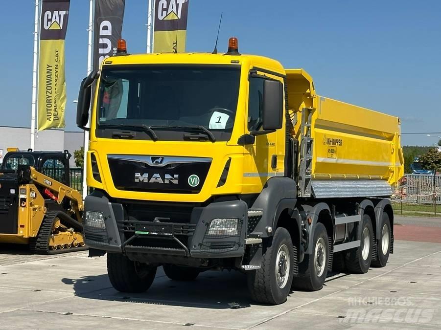 MAN TGS 41.460  8X8 Tippbil