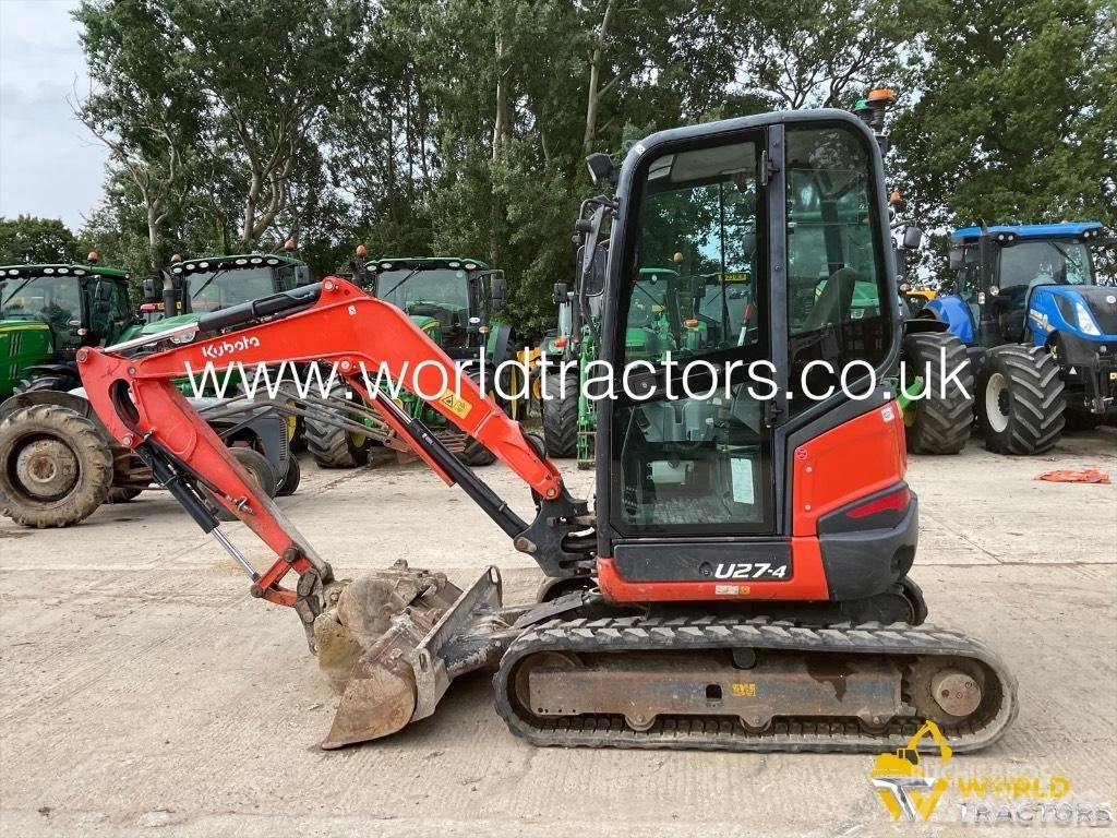 Kubota U 27-4 Minigravere <7t