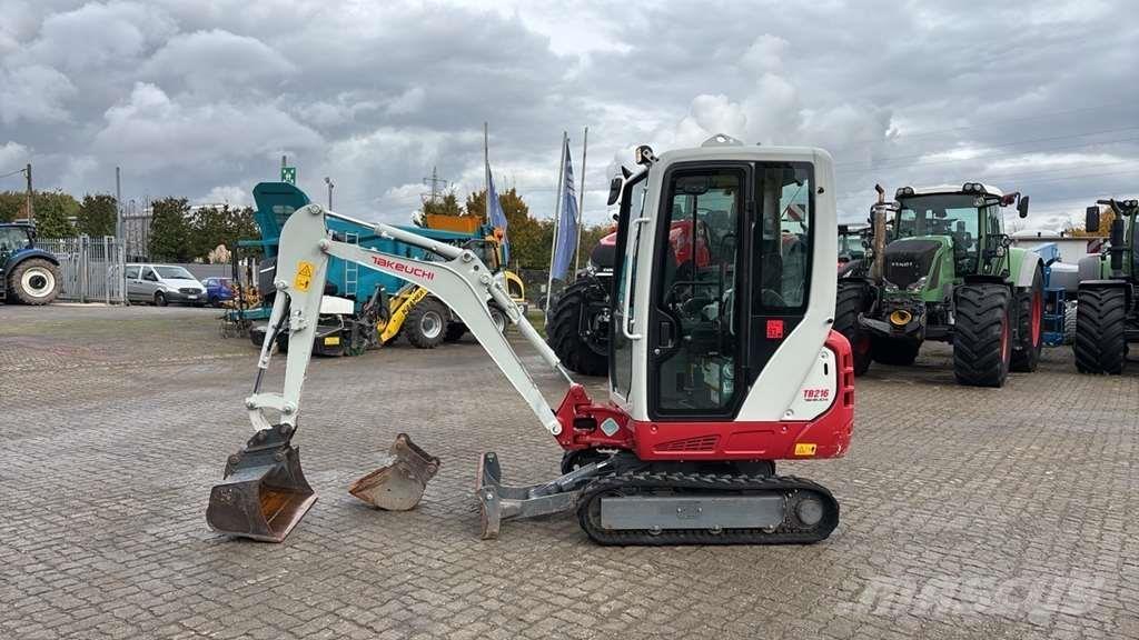 Takeuchi TB216 Minigravere <7t