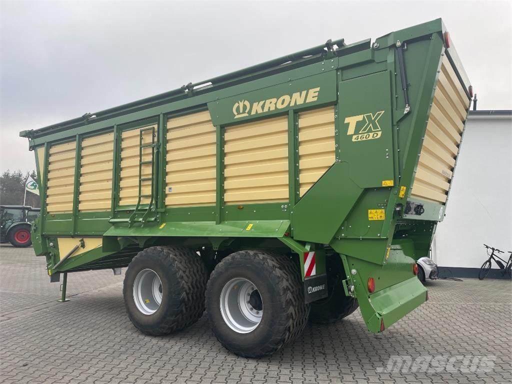 Krone TX 460 D Utstyr til håndtering og rigging