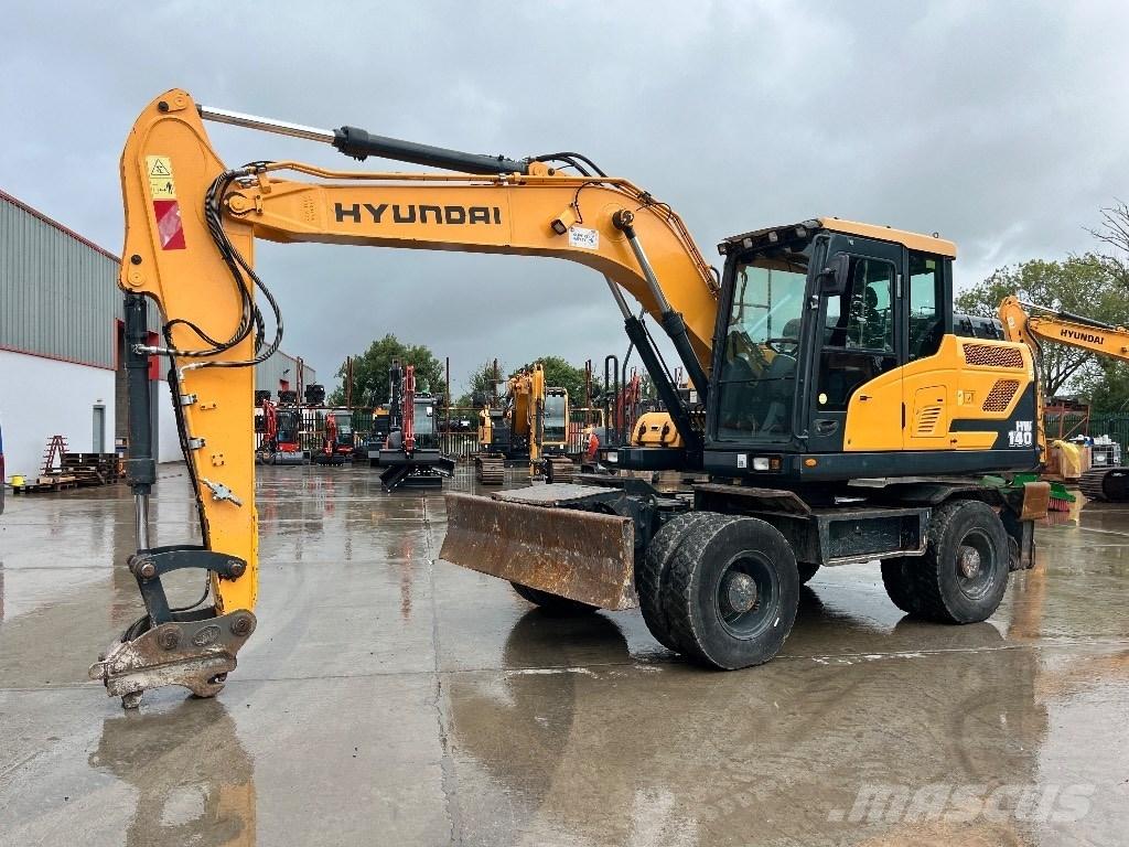Hyundai HW140 Hjulgravere