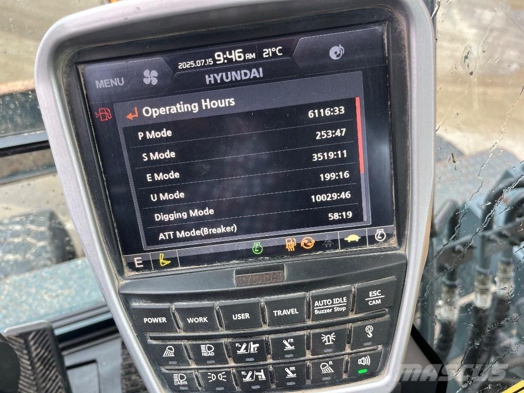 Hyundai HW140 Hjulgravere