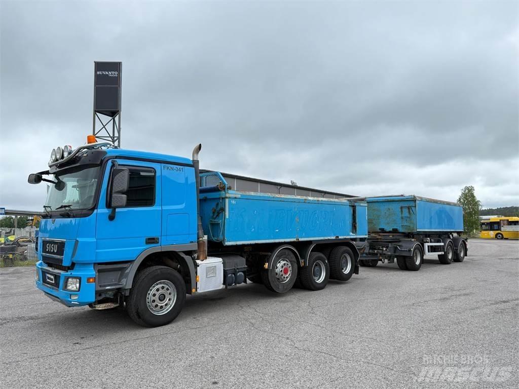 Sisu DK12M 8X4 Tippbil