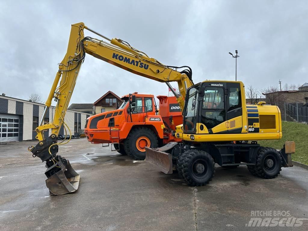 Komatsu PW160-11 Hjulgravere