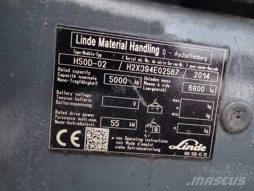 Linde H 50 D Diesel Trucker