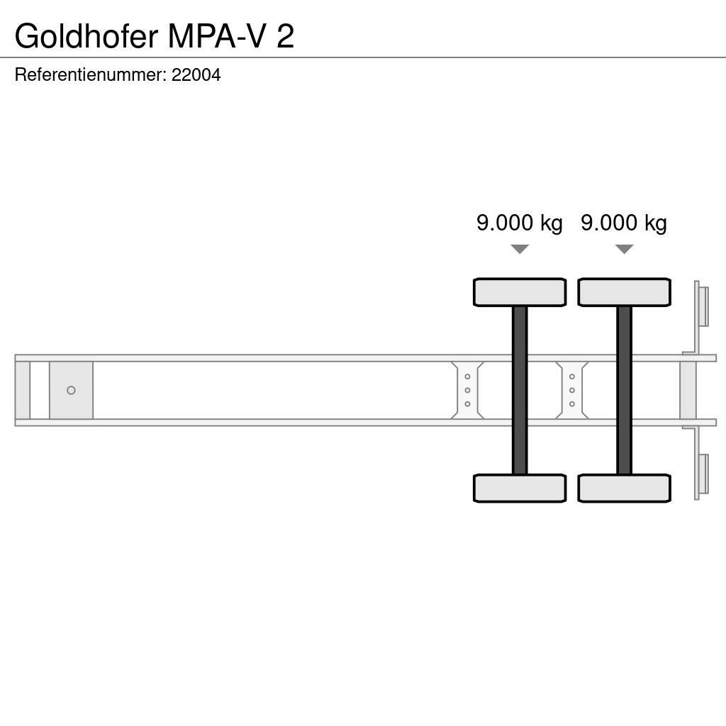 Goldhofer MPA-V 2 Brønnhenger semi