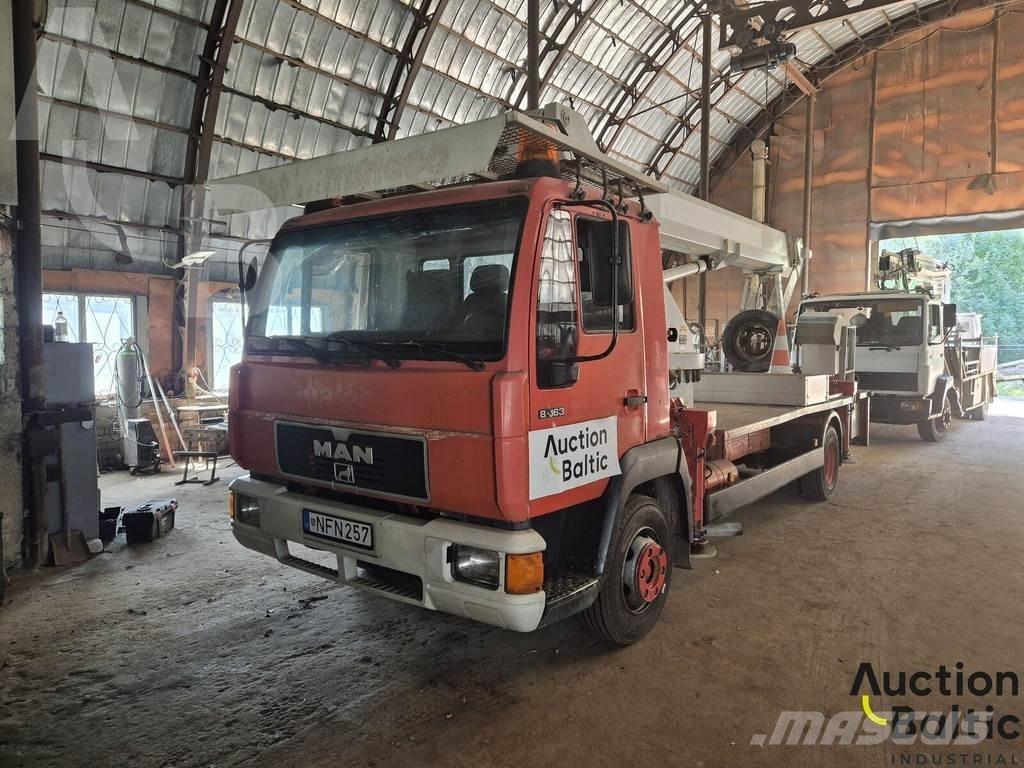 MAN 8.163 Bilmontert lift