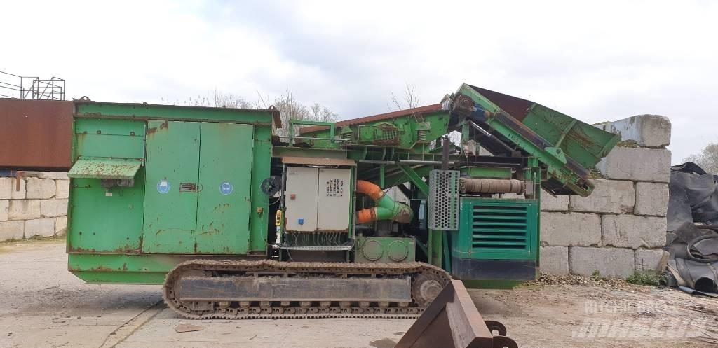 Westeria WS Raupe Utstyr for avfall sortering