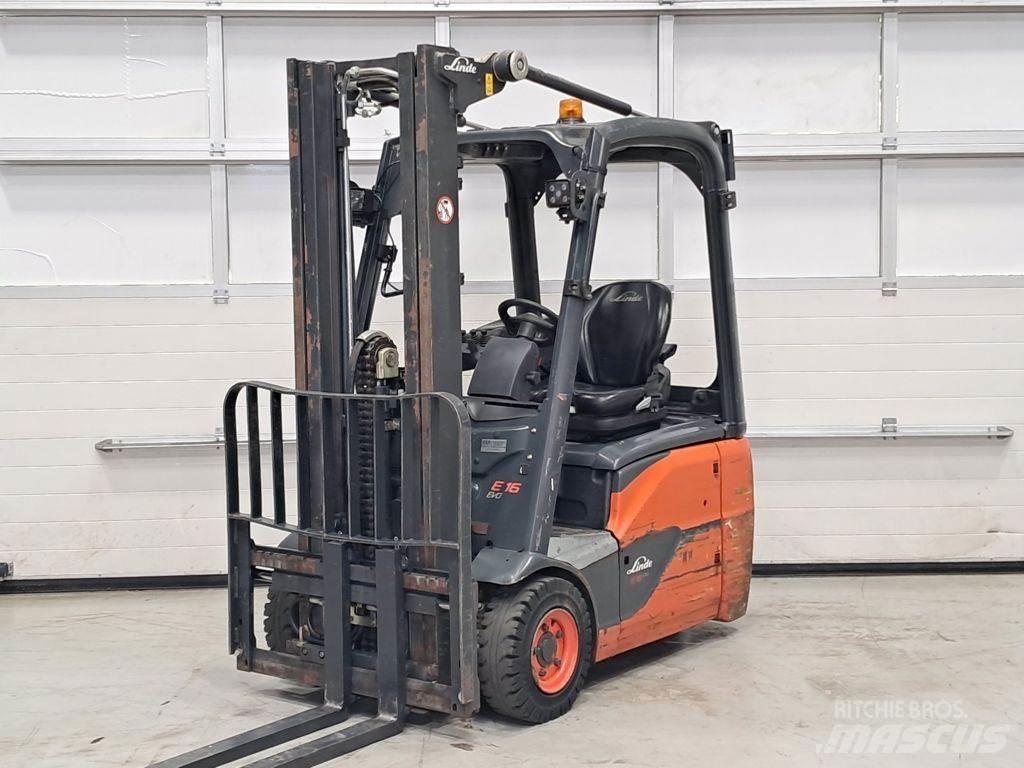 Linde E16C-02 Elektriske trucker