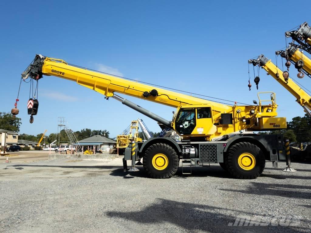 Grove GRT 880 Røff terreng kraner