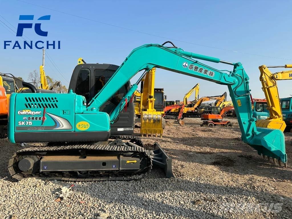 Kobelco SK 75 Beltegraver