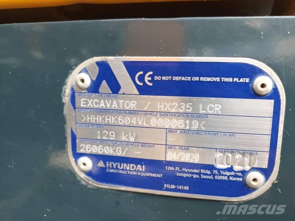 Hyundai HX 235 LCR Beltegraver